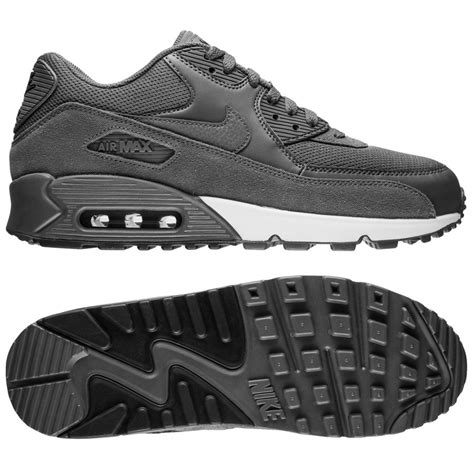 nike air grijs zwart wit|Nike Air max 90 zwart.